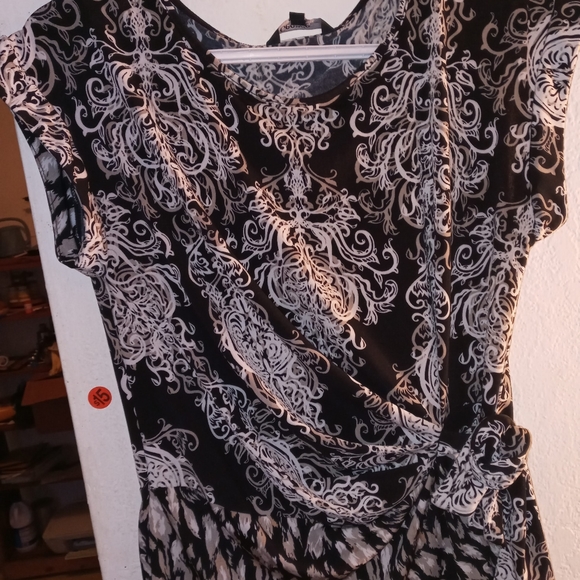 reversible fur vest,classy blouse, NWT shirt,dres - Picture 6 of 12